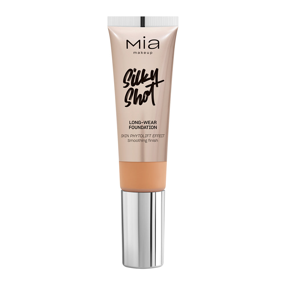 Silky Shot Foundation - Base alisadora de cobertura media-alta