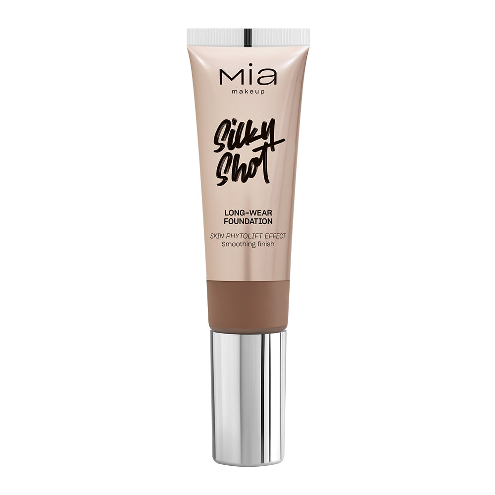 Silky Shot Foundation - Base alisadora de cobertura media-alta